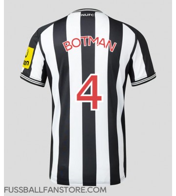 Newcastle United Sven Botman #4 Replik Heimtrikot 2023-24 Kurzarm